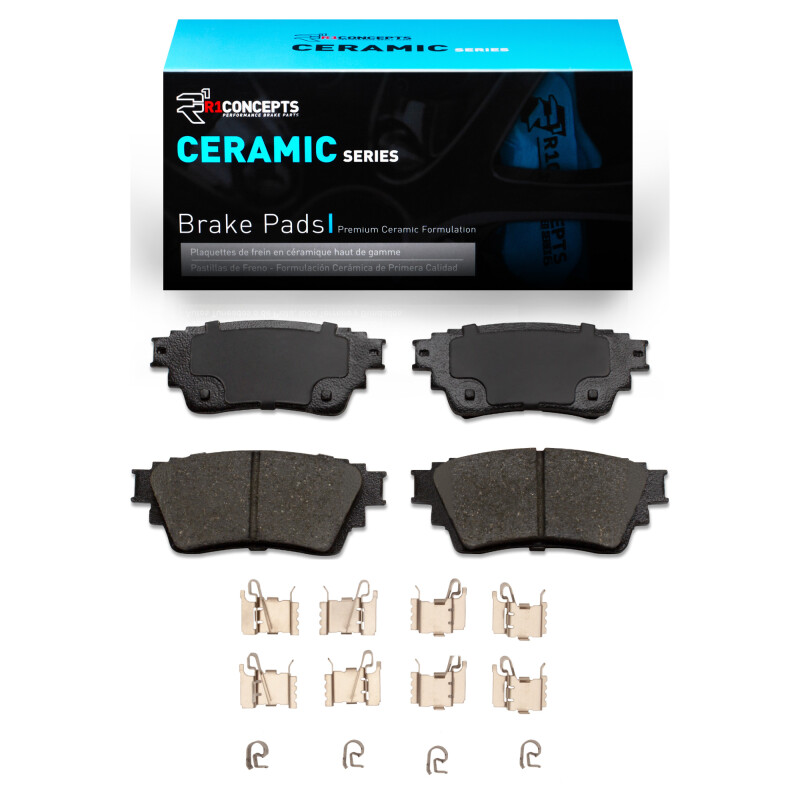 Mitsubishi Eclipse Cross Brake Pads - Rear - R1 Concepts - Ceramic - `17-`25